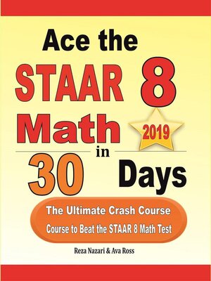 cover image of Ace the STAAR 8 Math in 30 Days